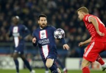 بايرن ميونيخ يتأهل لربع نهائي دوري الأبطال على حساب باريس سان جيرمان