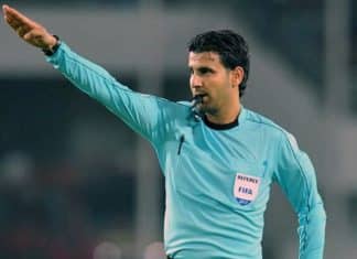 التونسي صادق السالمي يدير مباراة المغرب والبرازيل