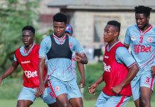 سيمبا التنزاني يجري أولى حصصه التدريبية مساء اليوم