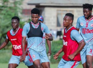 سيمبا التنزاني يجري أولى حصصه التدريبية مساء اليوم