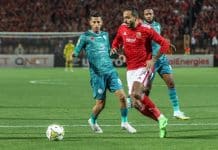 الرجاء البيضاوي ينهزم أمام الأهلي في ذهاب ربع نهائي عصبة الأبطال