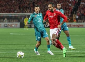 الرجاء البيضاوي ينهزم أمام الأهلي في ذهاب ربع نهائي عصبة الأبطال