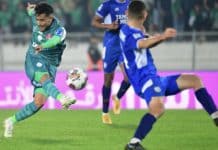 التعادل يحسم مباراة اتحاد طنجة والرجاء البيضاوي