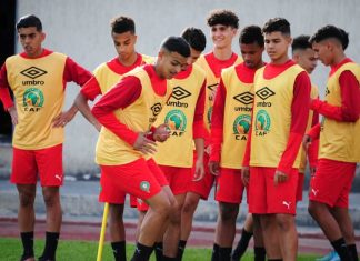 المنتخب الوطني لأقل من 17 سنة يجري آخر حصة تدريبية قبل مواجهة الجزائر