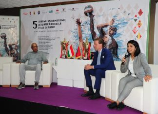 بالصور ..مدينة الرباط تحتضن فعاليات الدوري الدولي لكرة الماء
