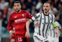 يوفنتوس يتعادل في الوقت القاتل مع إشبيلية