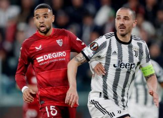 يوفنتوس يتعادل في الوقت القاتل مع إشبيلية