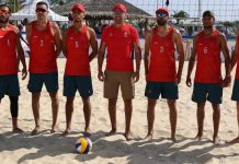 أبطال أفريقيا يضربون بقوة في أول أيام بطولة كرة الطائرة الشاطئية بالحمامات بتونس