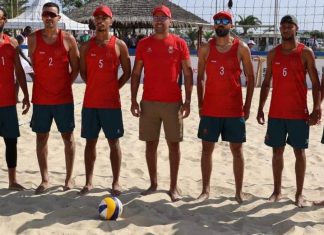 أبطال أفريقيا يضربون بقوة في أول أيام بطولة كرة الطائرة الشاطئية بالحمامات بتونس