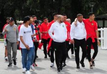 بالصور …الركراكي وأسود الأطلس في ضيافة “التبوريدة”