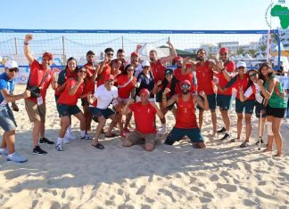 Jeux africains de plage: nos volleyeuses et volleyeurs remportent l’or