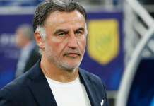 باريس سان جيرمان يعلن انفصاله عن المدرب كريستوف غالتييه