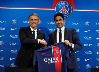 باريس سان جيرمان يتعاقد مع المدرب لويس إنريكي