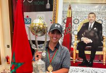 بالصور: ملاك بوريدة ..بطلة الغولف المغربية تتألق في منافسات كأس العرش ضمن الغولف الملكي أنفا المحمدية
