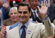 أسطورة التنس روجر فيدرير يحظى بتكريم خاص في بطولة ويمبلدون