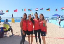 المغرب يتوج بطلا لإفريقيا في كرة الطائرة الشاطئية سيدات U21