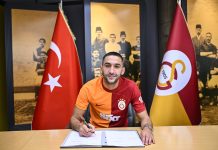 حكيم زياش ينضم لصفوف غلطة سراي التركي