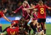 المنتخب الإسباني النسوي يتوج بلقب كأس العالم للمرة الأولى في تاريخه