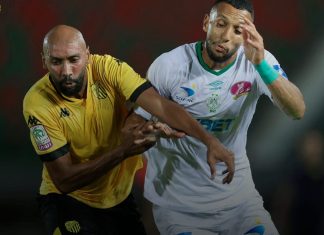 مباراة المغرب الفاسي والرجاء البيضاوي تنتهي بلا غالب ولا مغلوب