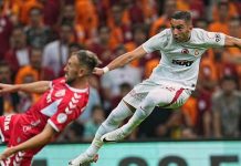 حكيم زياش يقنع في أول ظهور له رفقة غلطة سراي التركي