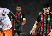 مباراة الجيش الملكي ونهضة بركان تنتهي على إيقاع البياض