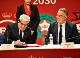 رئيس الاتحاد الإسباني: لم نحسم في ملعب نهائي مونديال 2030