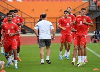 أسود الأطلس يختتمون تحضيراتهم لملاقاة الفيلة