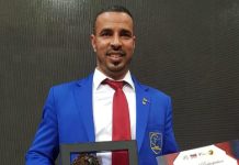 منير الوردي ممثل التحكيم المغربي بالدوري الدولي المفتوح للتايكوندو بالدوحة