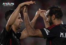 رضا سليم يسجل أول هدف في الدوري الإفريقي