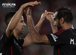 رضا سليم يسجل أول هدف في الدوري الإفريقي