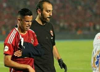 الإصابة تبعد رضا سليم عن الملاعب لثلاثة أشهر