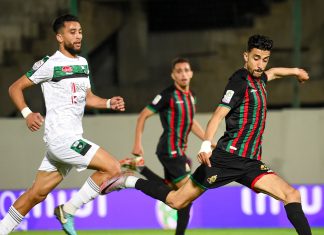 البطولة الاحترافية: الجيش الملكي يفوز على يوسفية برشيد ويرتقي للصدارة