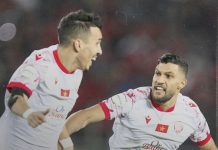 الوداد يفوز بهدفين لهدف على ماميلودي صن داونز