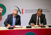 توقيع اتفاقية بين جامعة كرة القدم ومؤسسة محمد السادس للعلوم والصحة