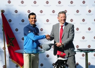 Signature de partenariat entre le golfeur marocain Ayoub Lguirati et Mazagan Beach & Golf Resort