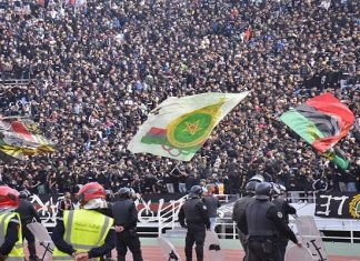 الجيش الملكي يعاقب بخوض خمس مباريات بدون جمهور