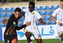 الجيش الملكي ينفرد مؤقتا بصدارة الدوري الاحترافي بعد فوزه على المغرب الفاسي