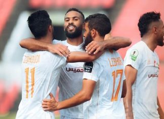 نهضة بركان يتعادل مع ديابل نوار في كأس الكونفدرالية ويقترب من ربع النهائي