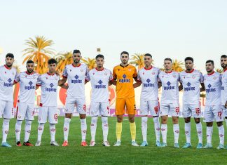 لائحة الوداد الرياضي لمواجهة حسنية أكادير