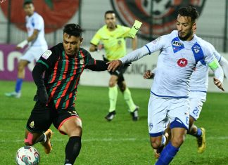 الجيش الملكي يتعادل مع شباب السوالم في الوقت القاتل