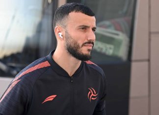 الشباب السعودي يعلن عن إصابة غانم سايس