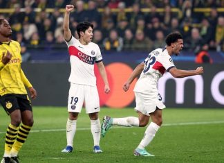 باريس سان جيرمان يتأهل لثمن نهائي دوري الأبطال مستفيدا من هدية ميلان