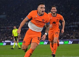 إنتر ميلان يتخطى لاتسيو بثنائية وينفرد في صدارة “الكالتشيو”