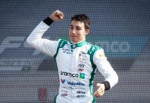 انتصار كبير لسليمان الزنفري في سباق الفورمولا 4 في البحرين