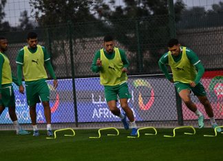 CAN Côte d’Ivoire 2023: nouvel entrainement de l’Equipe Nationale « A »