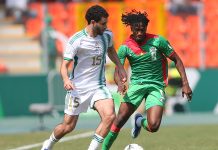 المنتخب الجزائري يدرك التعادل أمام بوركينا فاسو في الوقت القاتل