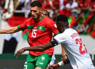 المنتخب المغربي يتعادل مع نظيره الكونغولي بهدف لمثله