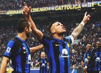 إنتر ميلان بطل الشتاء في الكالشيو و هروي يتألق مع فريقه