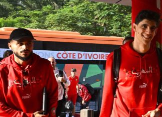 كأس أمم إفريقيا 2023/ بعثة المنتخب الوطني تصل إلى الكوت ديفوار