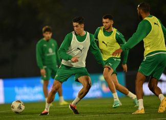 المنتخب الوطني يواصل استعداداته لكأس أمم إفريقيا